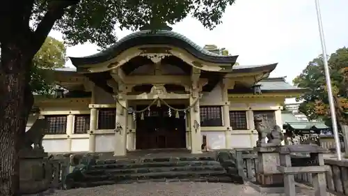 島田神社の本殿・本堂