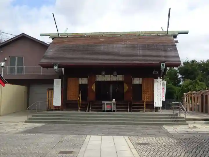 鶴見神社の本殿・本堂