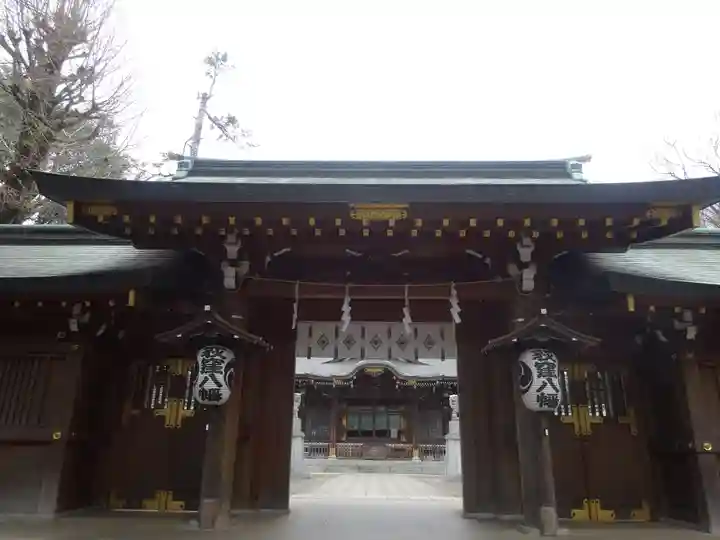 荻窪八幡神社の山門・神門