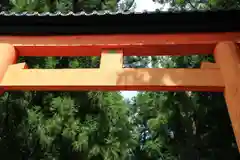 宇太水分神社の鳥居