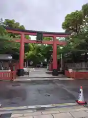 御霊神社の鳥居