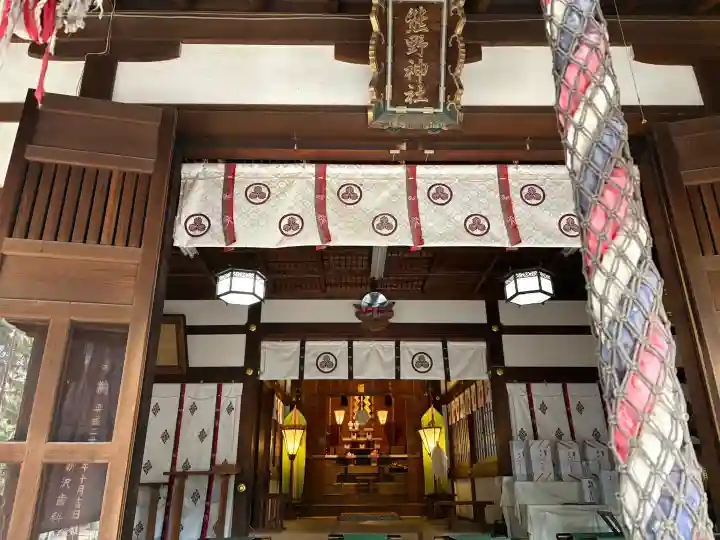 熊野神社の本殿・本堂