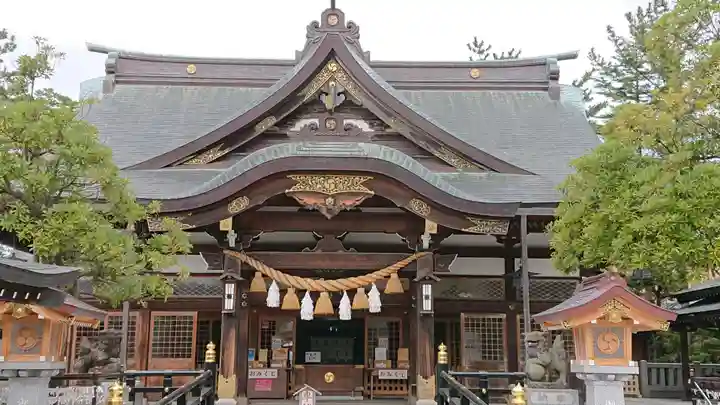 坂井神社の本殿・本堂