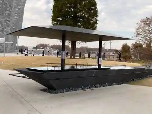 武蔵野坐令和神社の手水舎