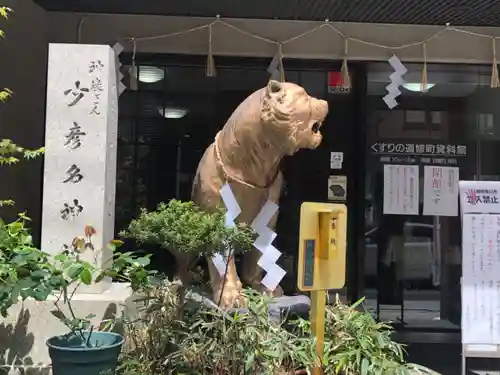 少彦名神社の狛犬