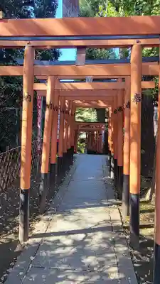 花園稲荷神社の鳥居