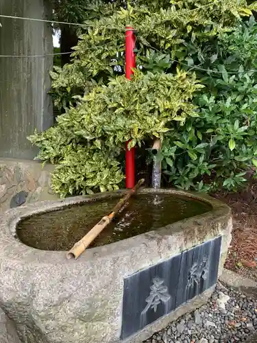 早池峯神社の手水舎