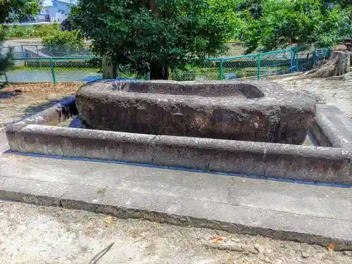 神明社（三丸渕寺東）の手水