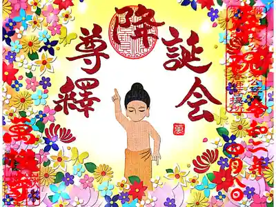 降誕会 お釈迦様の誕生日御朱印✨