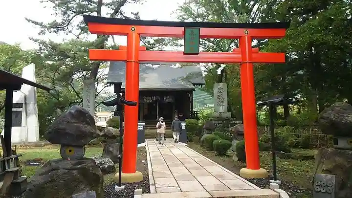 眞田神社の鳥居