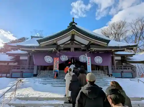札幌護國神社の初詣