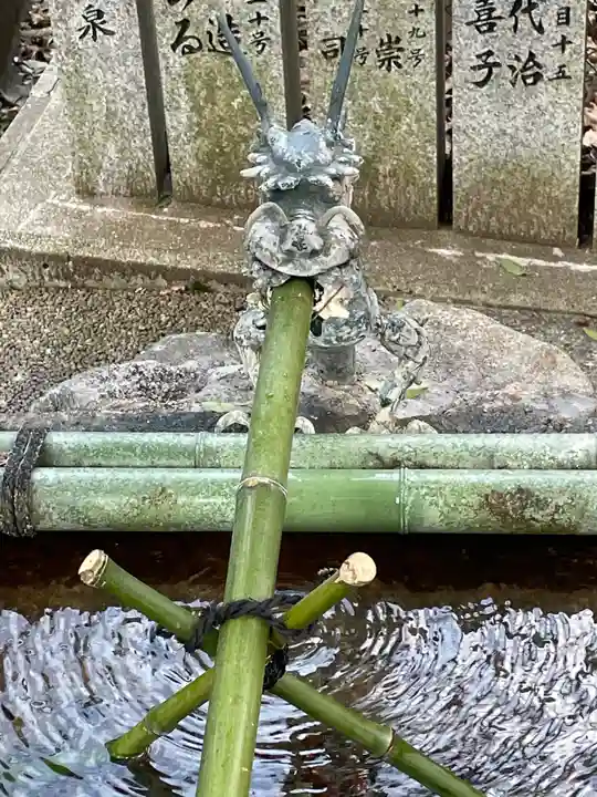 石切劔箭神社上之社の手水舎