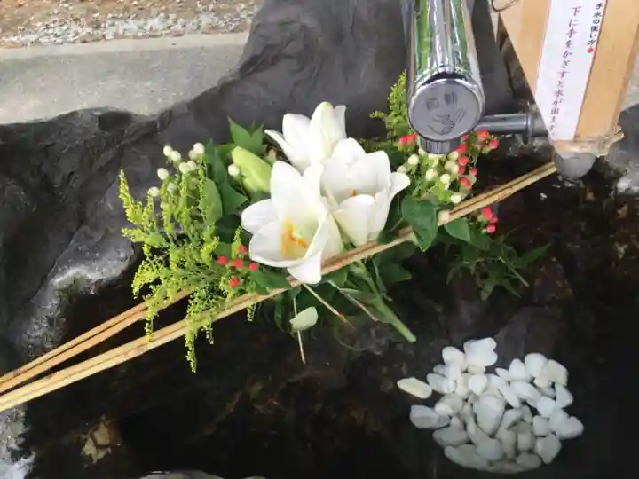 富良野神社の手水舎