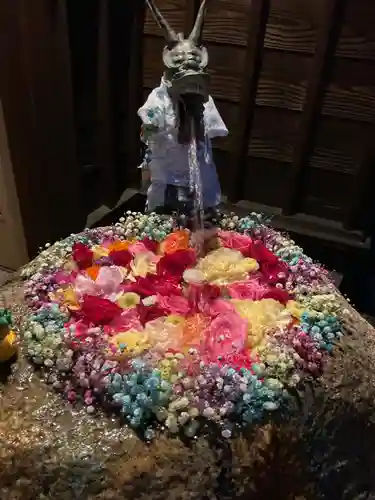 御井神社の手水舎