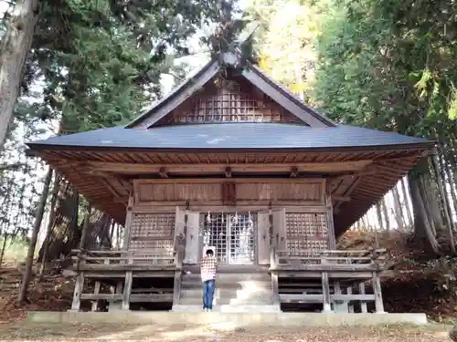 戸隠神社火之御子社の本殿