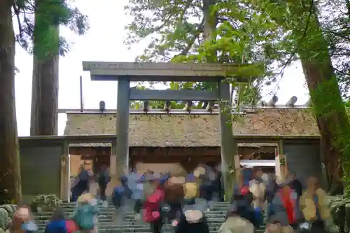 伊勢神宮内宮（皇大神宮）の鳥居