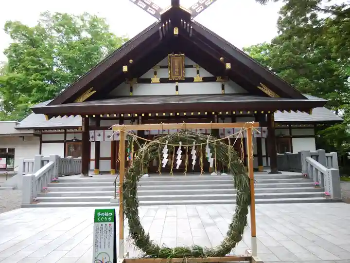 新琴似神社の本殿・本堂