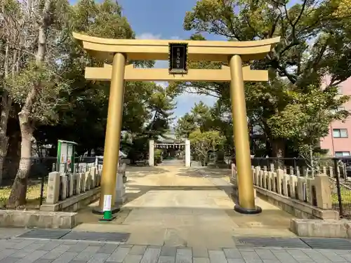 東明八幡神社の鳥居