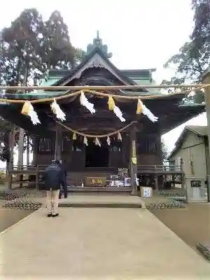 溝口竃門神社の本殿・本堂