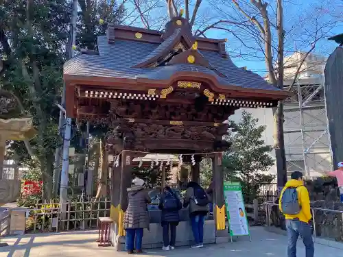 大國魂神社の手水舎