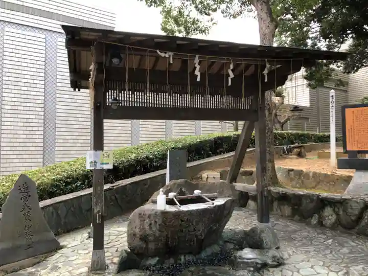 王子神社の手水舎