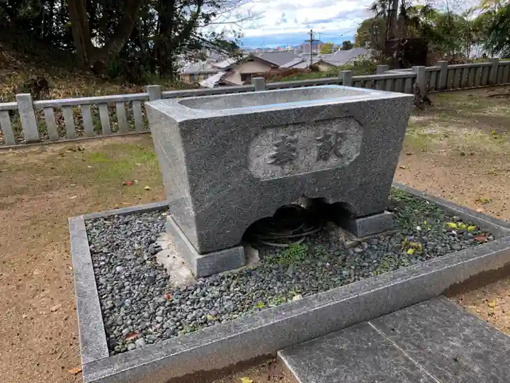 農協神社の手水舎