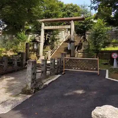 西向天神社の鳥居