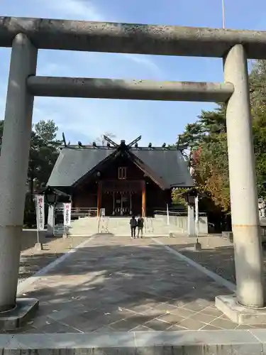 富良野神社の鳥居