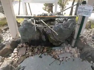 宇部護国神社の手水舎