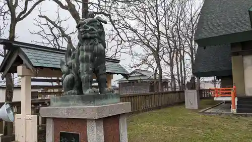 鳥取神社の狛犬