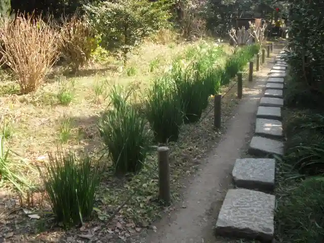 宝戒寺の庭園