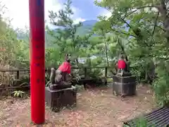 天一稲荷神社の狛犬