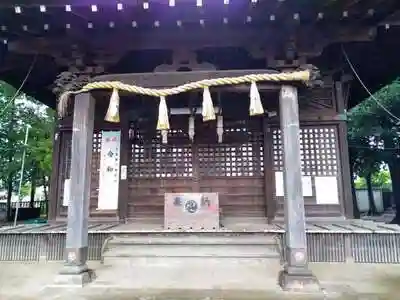 下祖師谷神明社の本殿