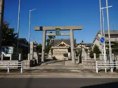 八劔社（東中島八劔社）の鳥居