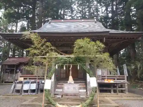坪沼八幡神社の本殿・本堂