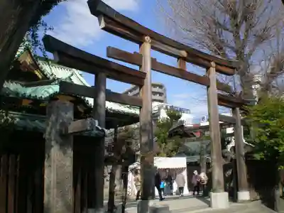 牛嶋神社の鳥居