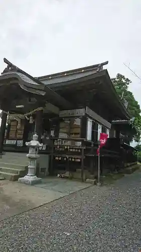 梅林八幡宮の本殿・本堂