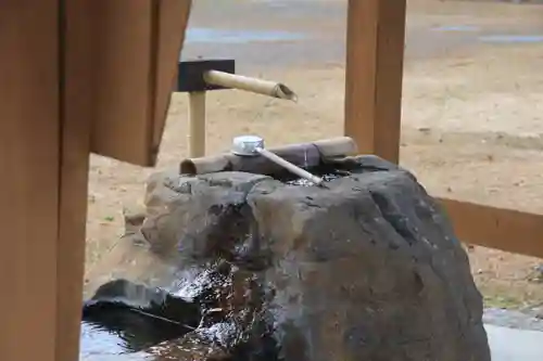 益子神社の手水舎