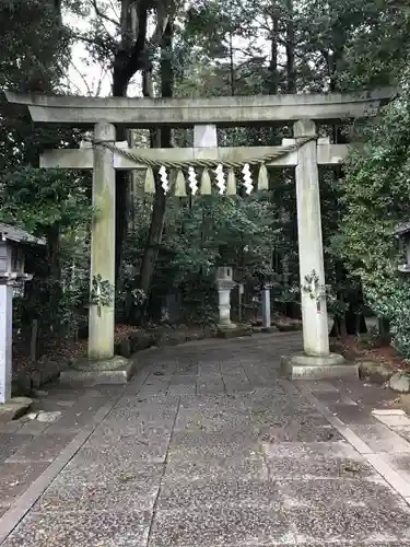 駒木諏訪神社の鳥居