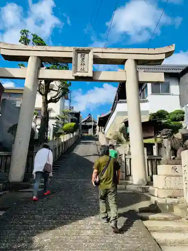 羽黒神社の鳥居