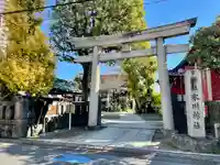 麻布氷川神社の鳥居