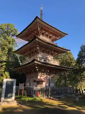 岩殿山安楽寺(吉見観音)の塔