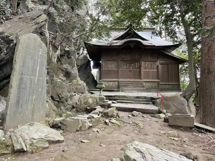 佐志能神社の本殿・本堂