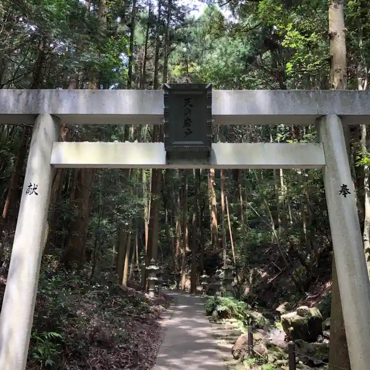 天の岩戸神社の鳥居