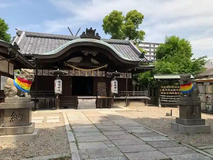 姫嶋神社の本殿・本堂