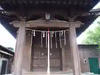 西一仲江名天祖神社の本殿・本堂