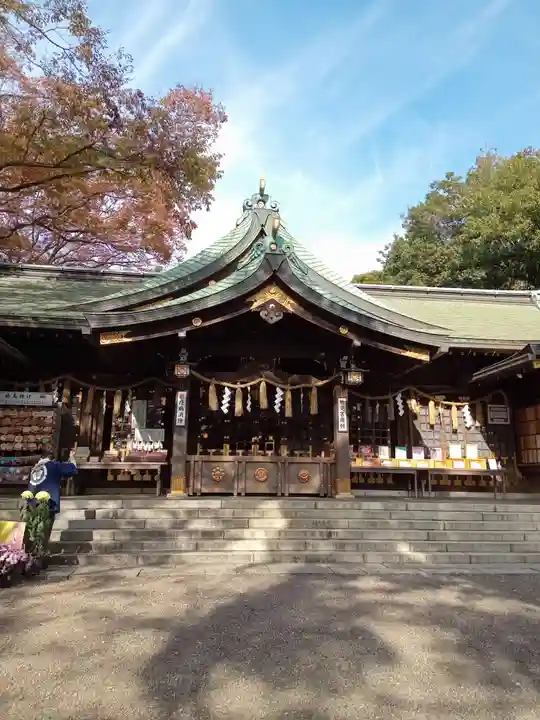 検見川神社の本殿・本堂