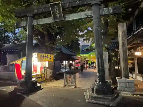 湯島天満宮の鳥居