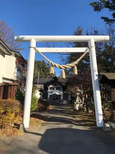 南豪神社の鳥居