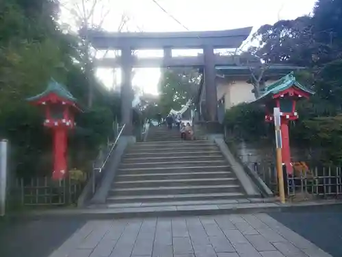 江島神社の鳥居